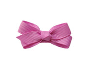 Small Snap Chelsea Boutique Bow - Single Hair Bow - Rosebloom Baby Wisp