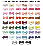 Small Snap Chelsea Boutique Bow - Single Hair Bow Baby Wisp