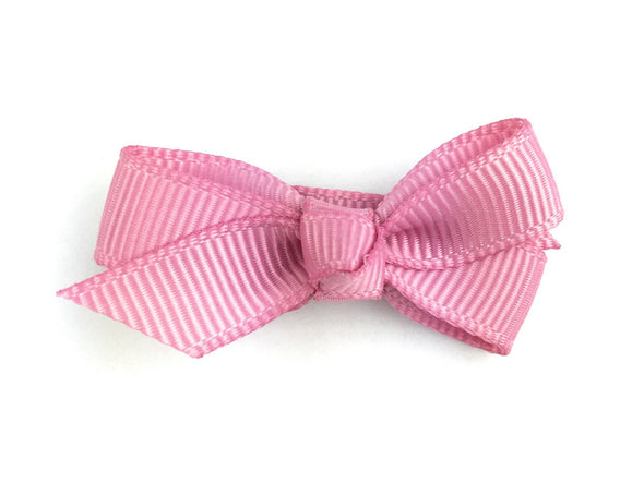 Small Snap Chelsea Boutique Bow - Single Hair Bow - Wildrose Baby Wisp