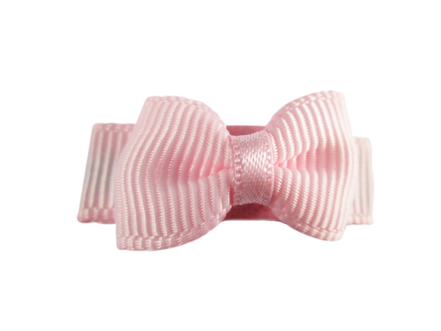 Grosgrain Tuxedo Bow Snap Clip - Single Hair Bow Baby Wisp