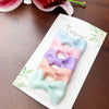 5 Small Snap Clips Charlotte Bow Collection - Pastel Parade Baby Wisp