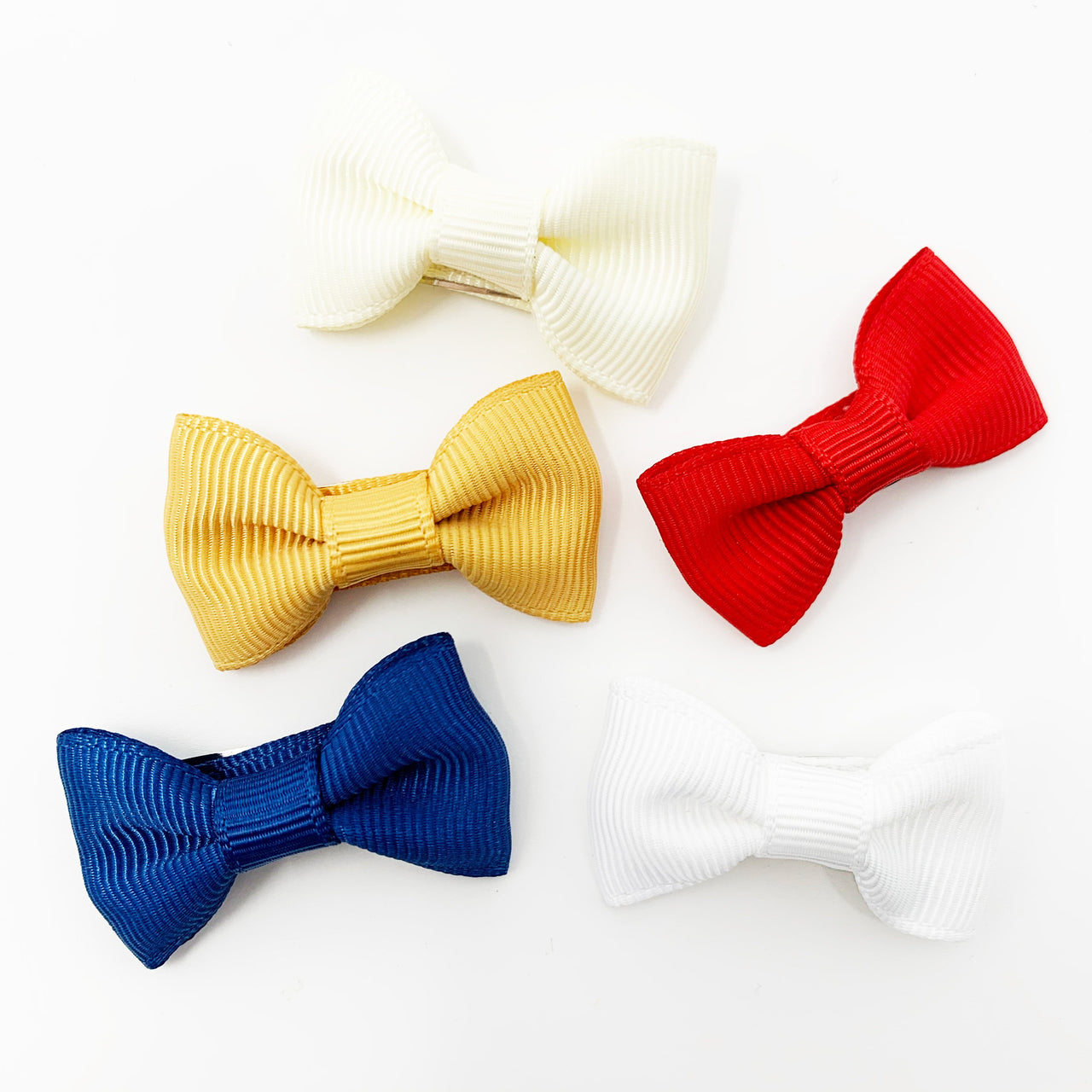 5 Small Snap Charlotte Bow Collection - Dawn's Early Light Baby Wisp