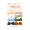 10 Pc Small Snap Chelsea Boutique Hair Bows - I Do Baby Wisp