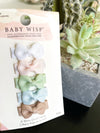 5 Small Snap Clips Mini Bows Tuxedo - Tranquility Baby Wisp