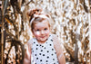 Infant Headwrap - Turban Knot Headband - Ivory Baby Wisp