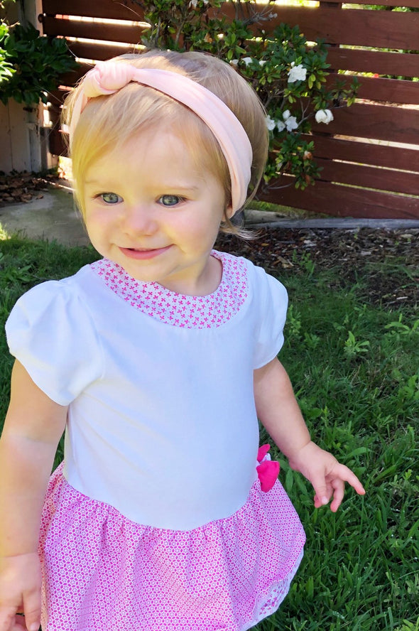 Infant Headwrap - Single Knot Headband - Deep Teal Baby Wisp