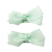 Aiyanna Boutique Hair Bow - Large 5cm Snap Clip Baby Wisp