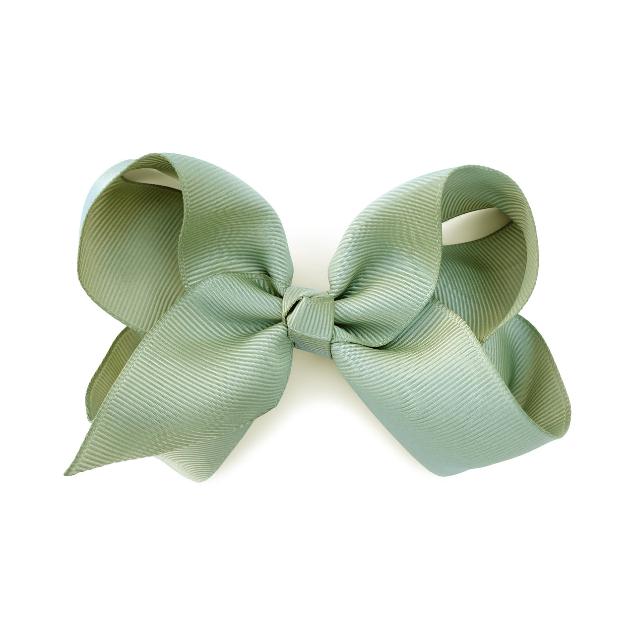 Americana Bow Pinch Clip - Soft Pine Baby Wisp